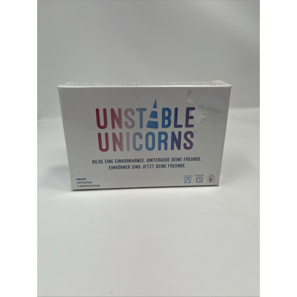 Unstable Unicorns Game in german